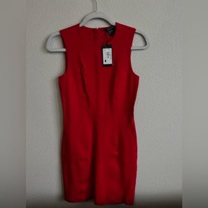 Armani Exchange Red body con dress BRAND NEW
